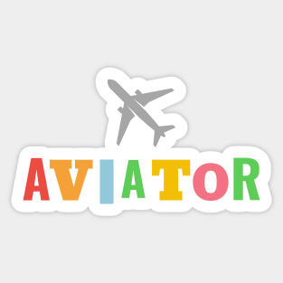 Aviator (Pilot) Sticker